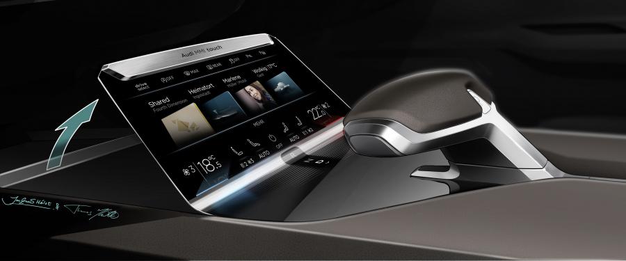 Детали интерьера Audi Prologue Avant Concept 2015 года  (фото 20 из 49)